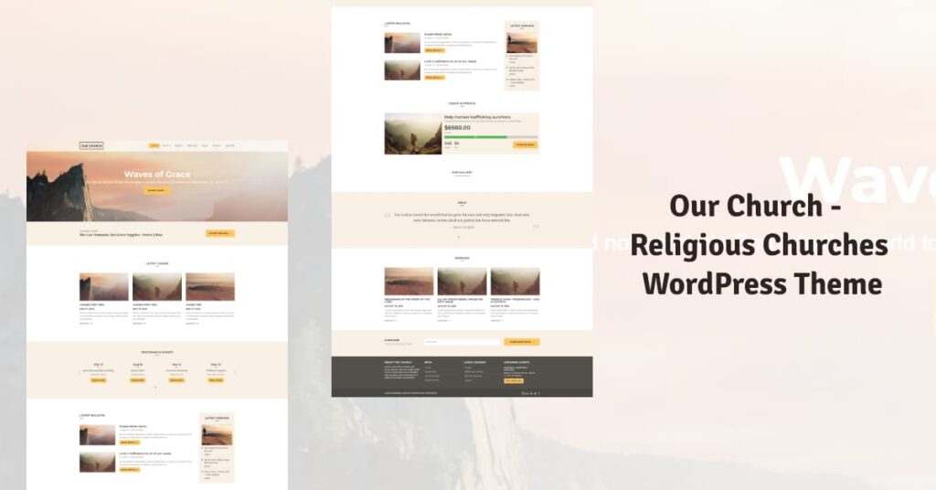 Our Church - Religious Churches WordPress Theme