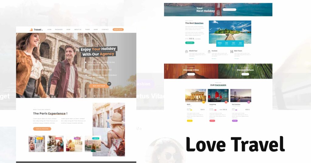 Love Travel WordPress Themes for Travel Blogs