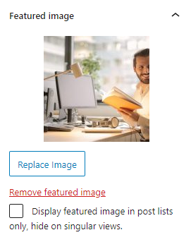 Conditionally display featured images BoomDevs