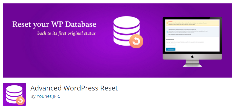 Advanced WordPress Reset BoomDevs