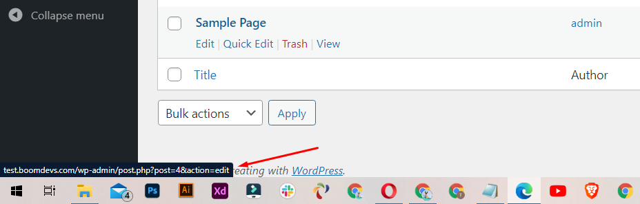 how to find page id