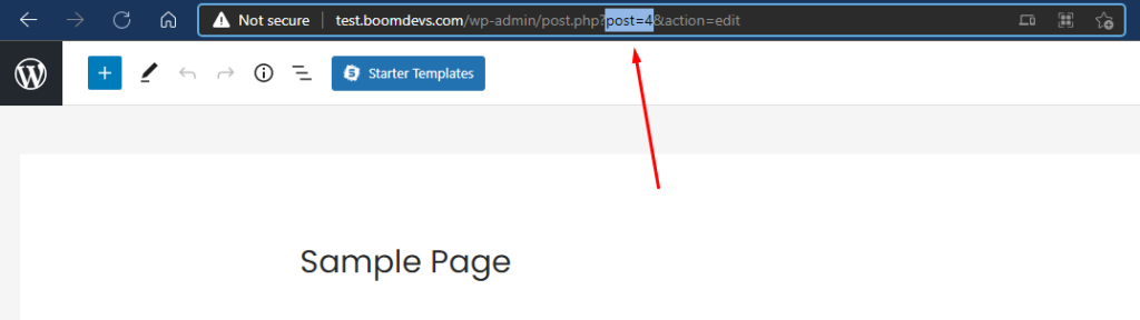 how to find page id 2 BoomDevs