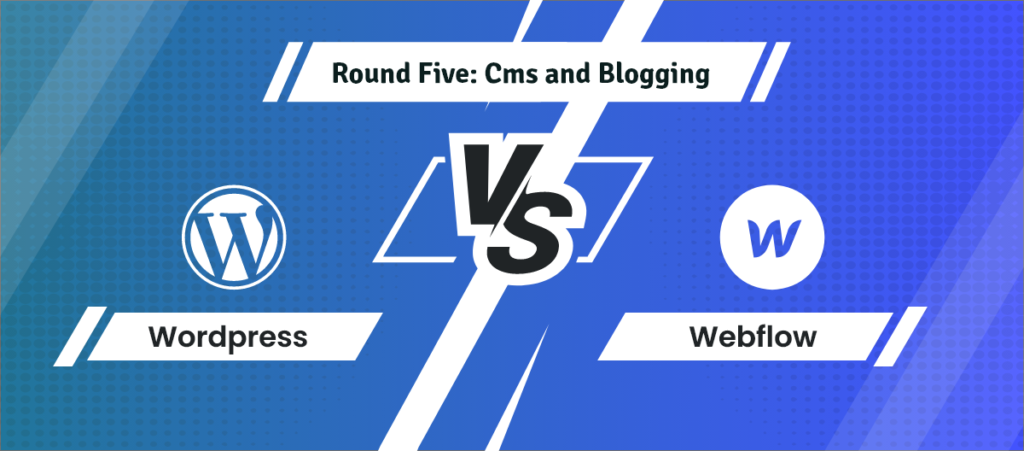 WordPress Vs Webflow battle round 5 BoomDevs