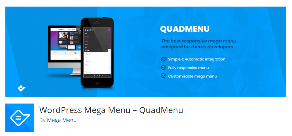 12 WordPress Mega Menu – QuadMenu BoomDevs