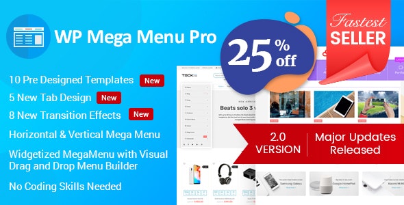 9 WP Mega Menu Pro Responsive Mega Menu Plugin for WordPress BoomDevs