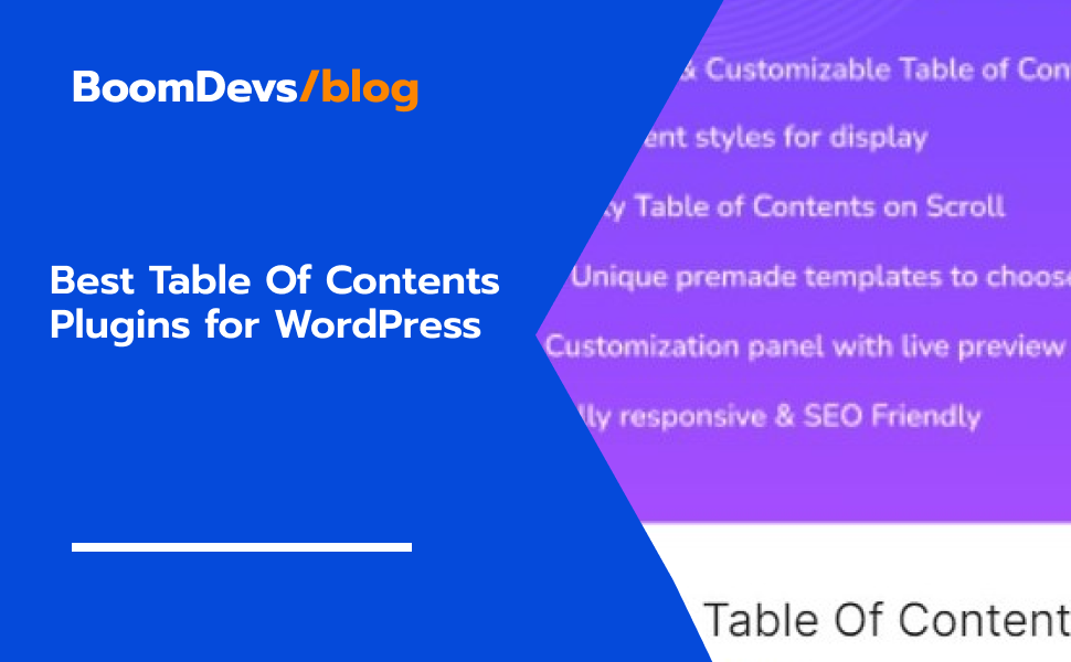 7 Best Table Of Contents Plugins for WordPress in 2024