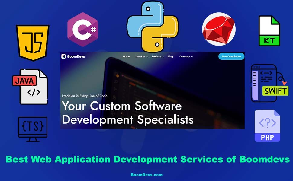 Web Application Development Services of Boomdevs