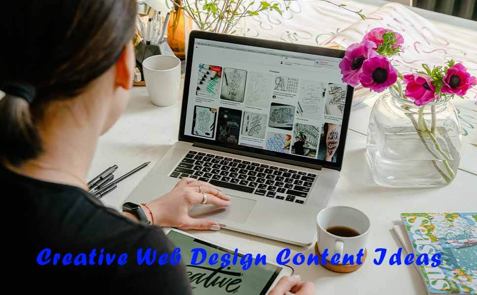 Creative Web Design Content Ideas