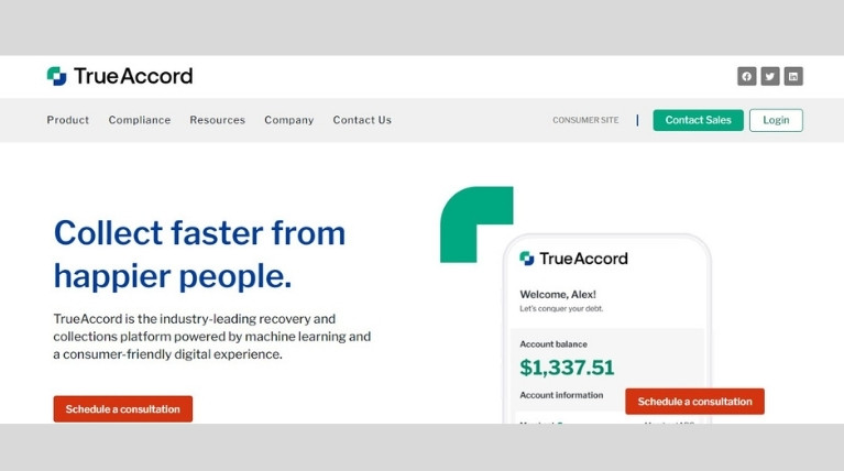 AI Debt Collection Application TrueAccord