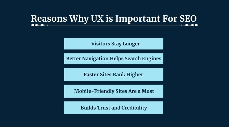 Reasons why ux is important for SEO