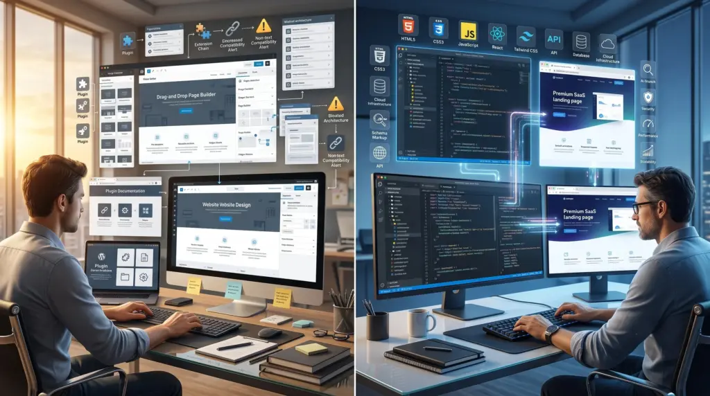 Custom Web Design vs Templates: The Side-by-Side Comparison