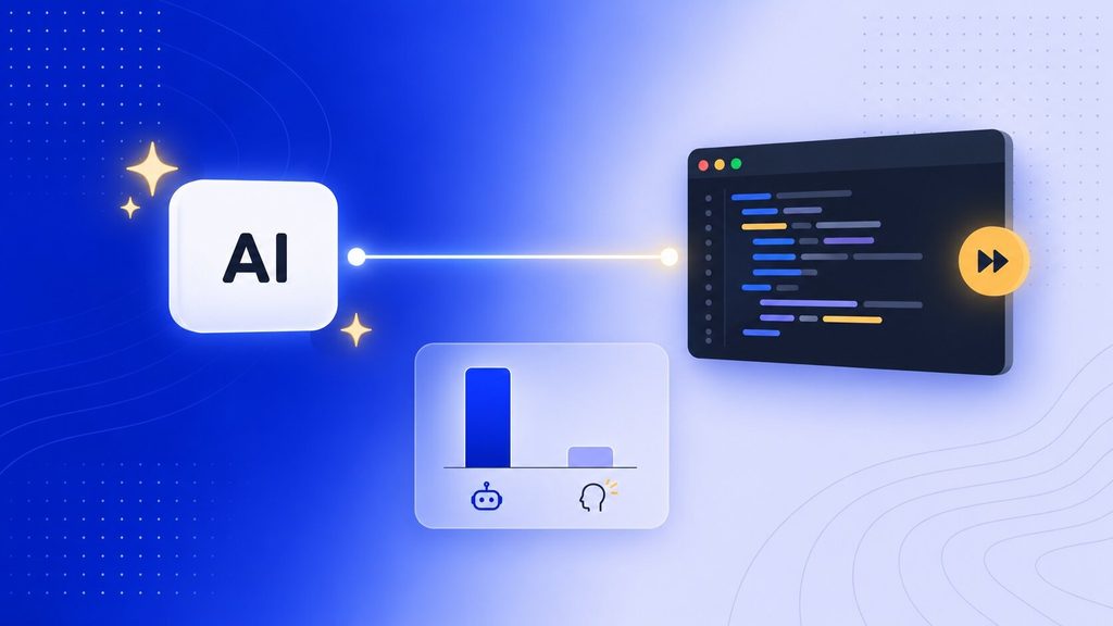AI speeding up routine coding while architecture decisions in the development process stay human