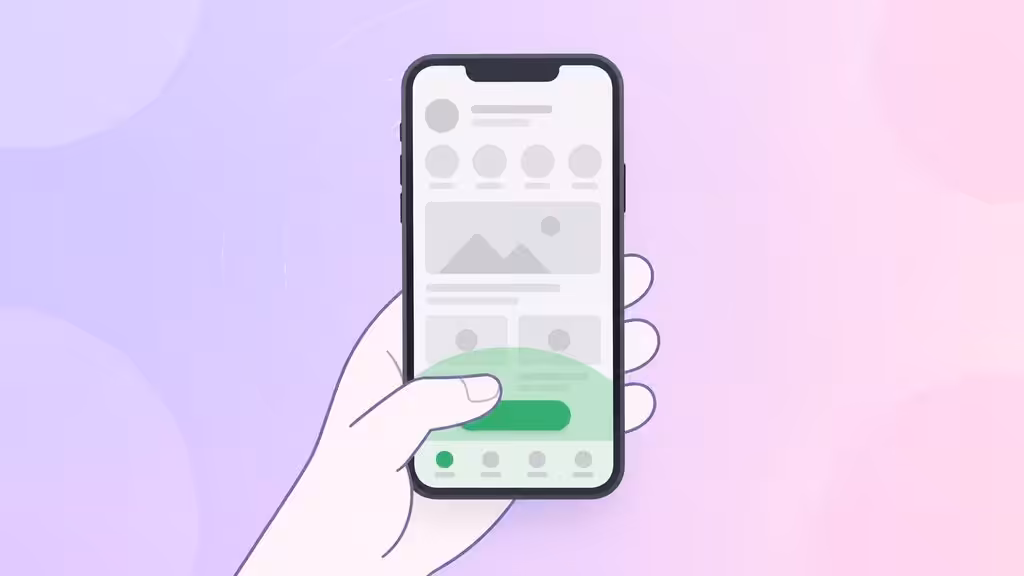 How to build a mobile app with thumb-friendly UX, placing key actions in the lower screen