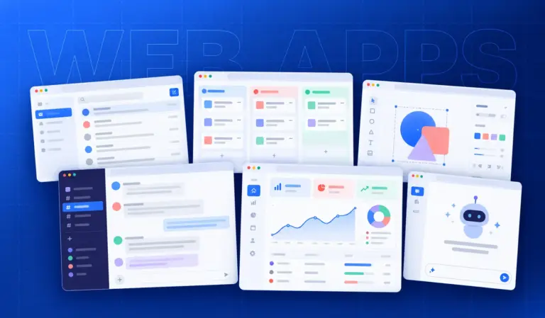 15 web application examples and the lessons each one teaches before you build.