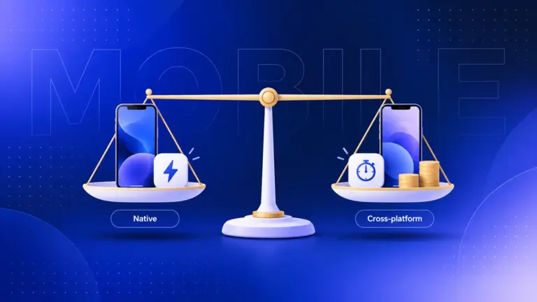 Native vs cross-platform app development compared side by side to choose the right approach