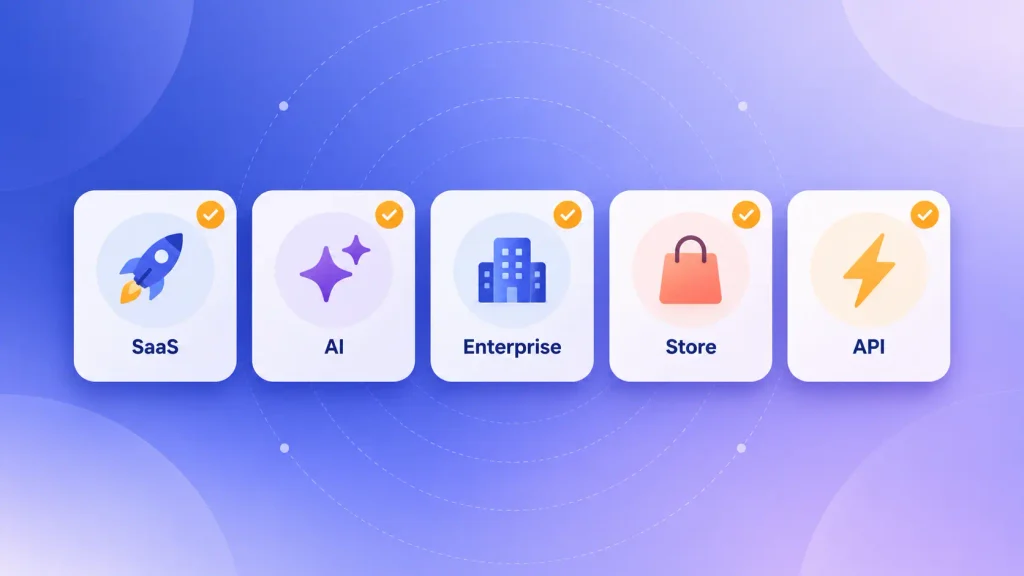 Best backend language for web development matched to SaaS, AI, enterprise, and ecommerce projects