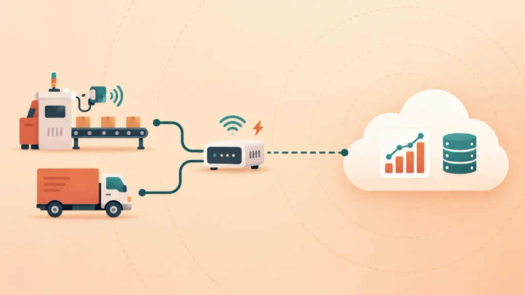 Delivery pipeline with shield checkpoints at each stage, showing continuous cloud security